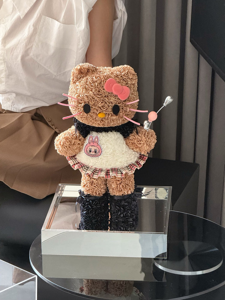 Standing Kitty Brown