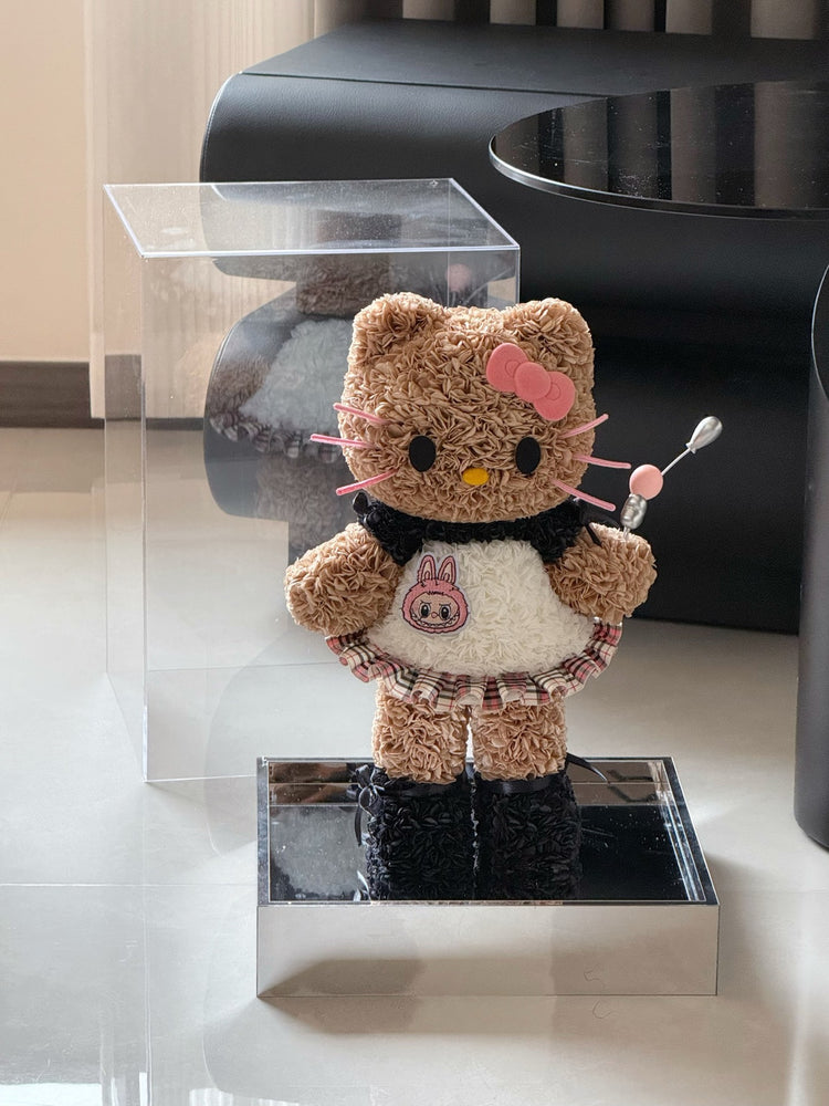 Standing Kitty Brown