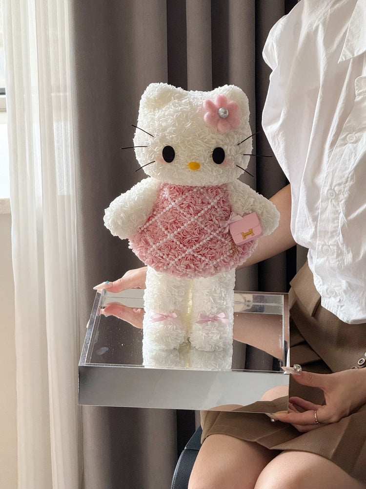 Standing Kitty Pink