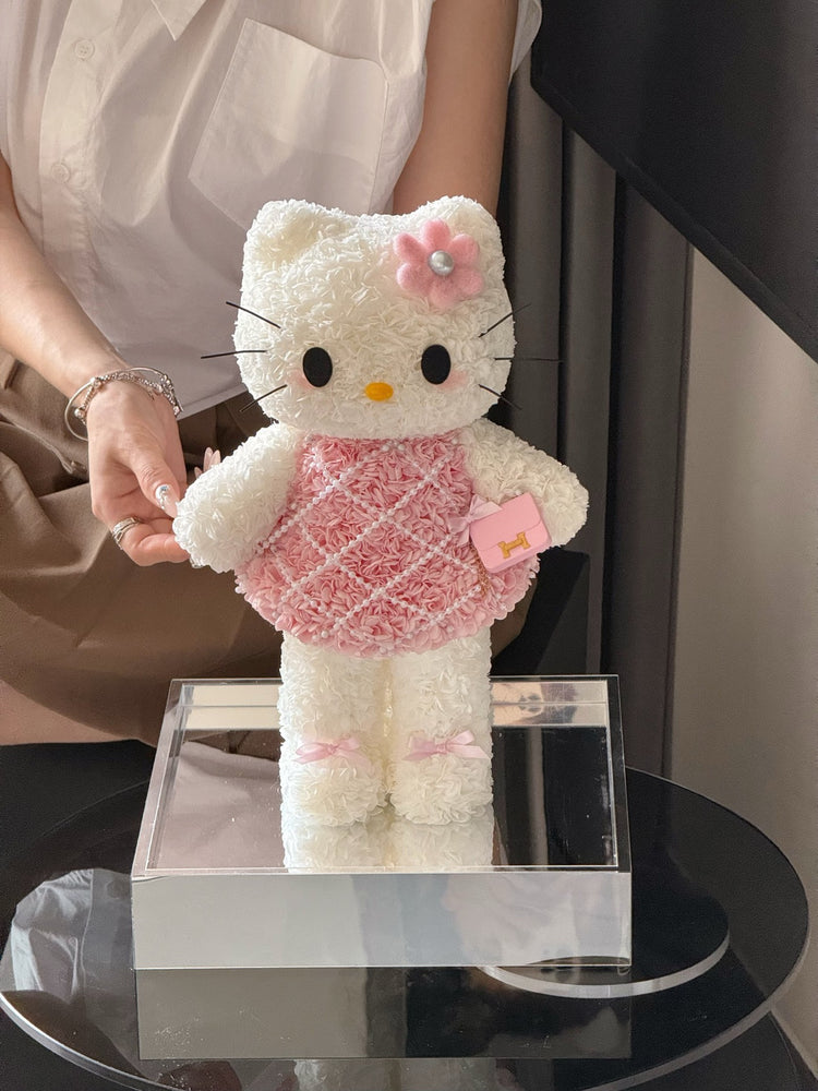 Standing Kitty Pink
