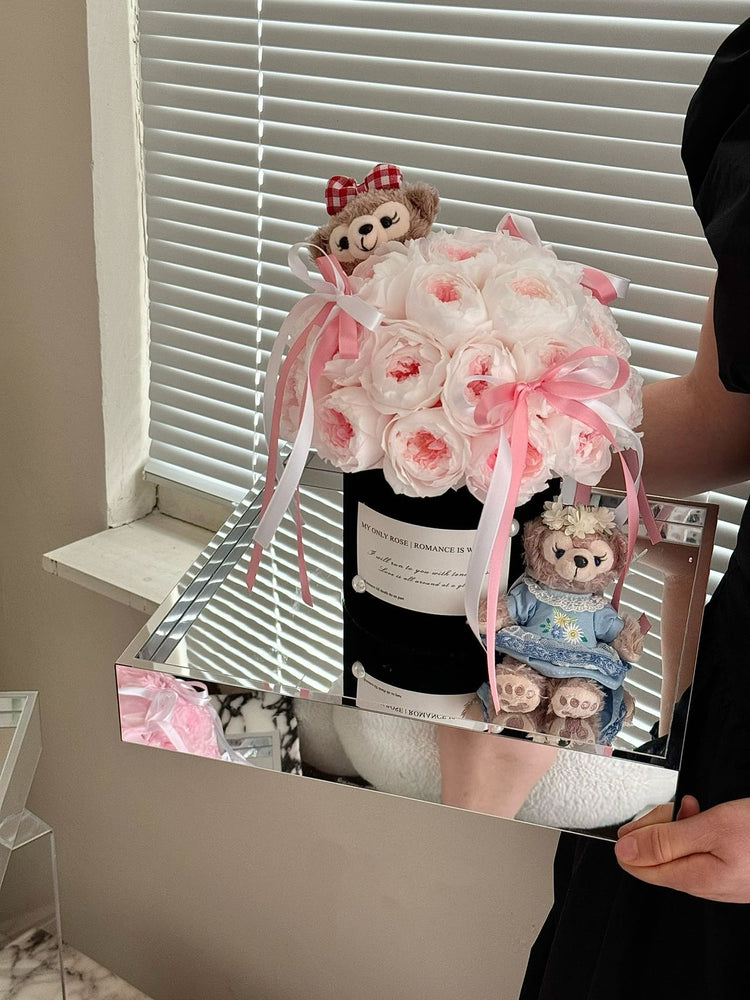 Bow Tie Toy Hug Bucket
