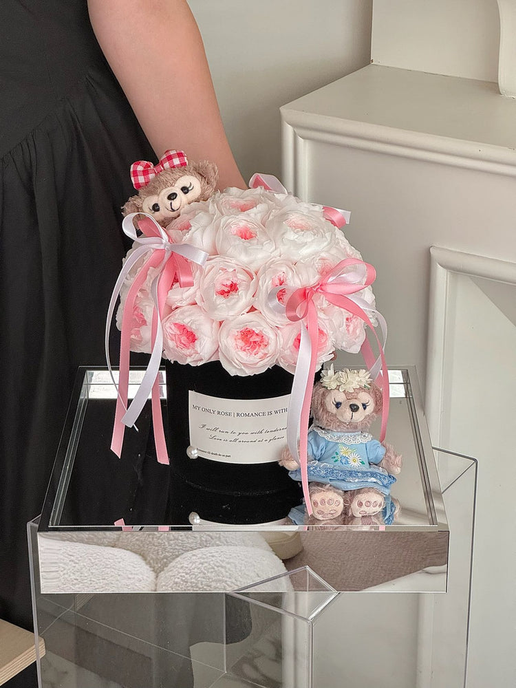 Bow Tie Toy Hug Bucket