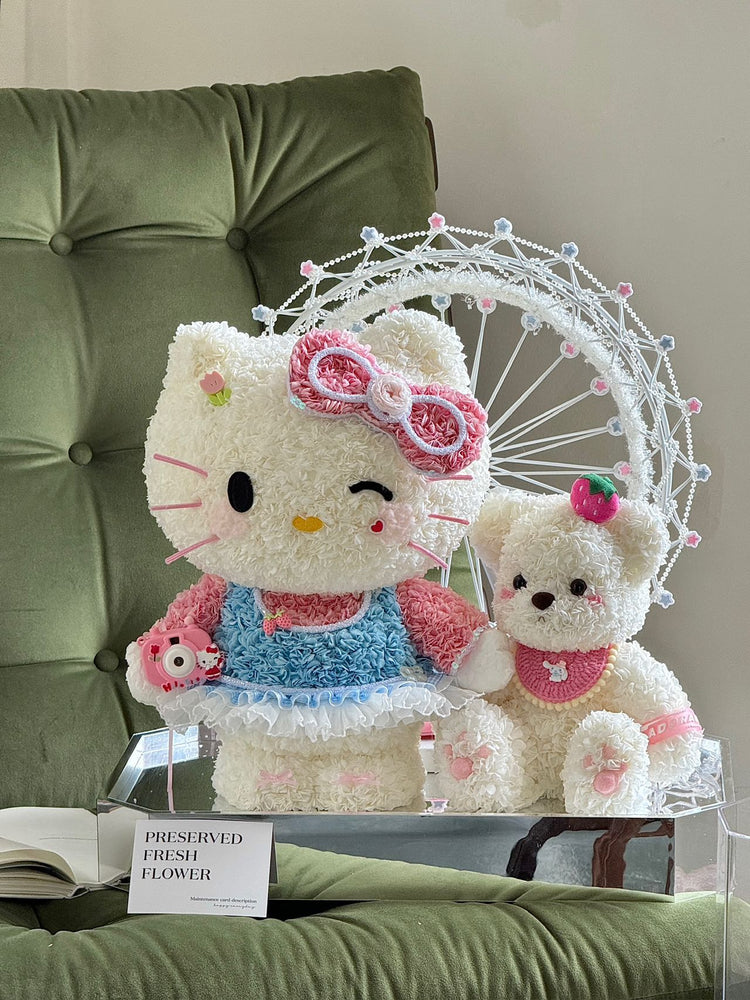 Giant Ferris Wheel Kitty and Bear🎡‼️