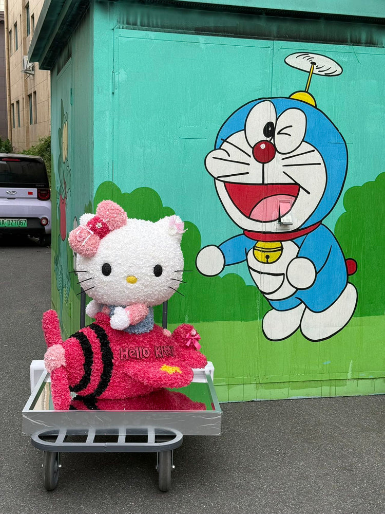 Giant Flying Plane ✈️ Hello Kitty 🩷 (1 meter)