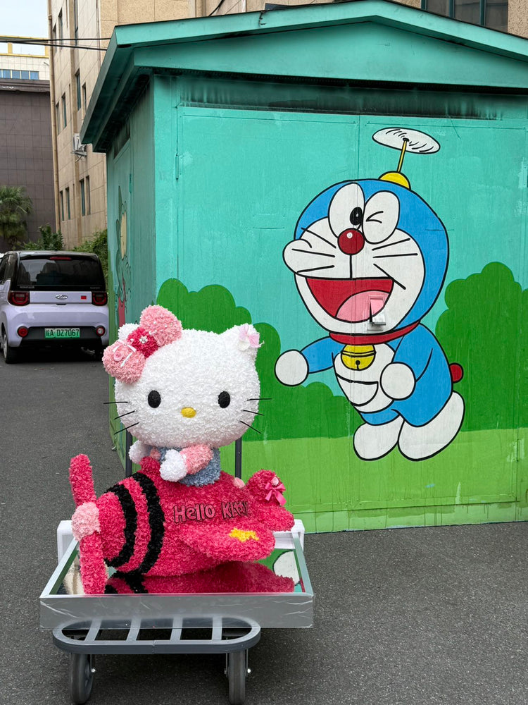 Giant Flying Plane ✈️ Hello Kitty 🩷 (1 meter)