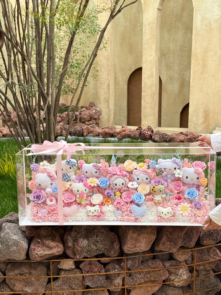 🎀💒Cute Hello Kitty Toy Flower Box💗💖
