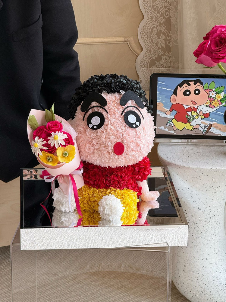 Little boy with Bouquet