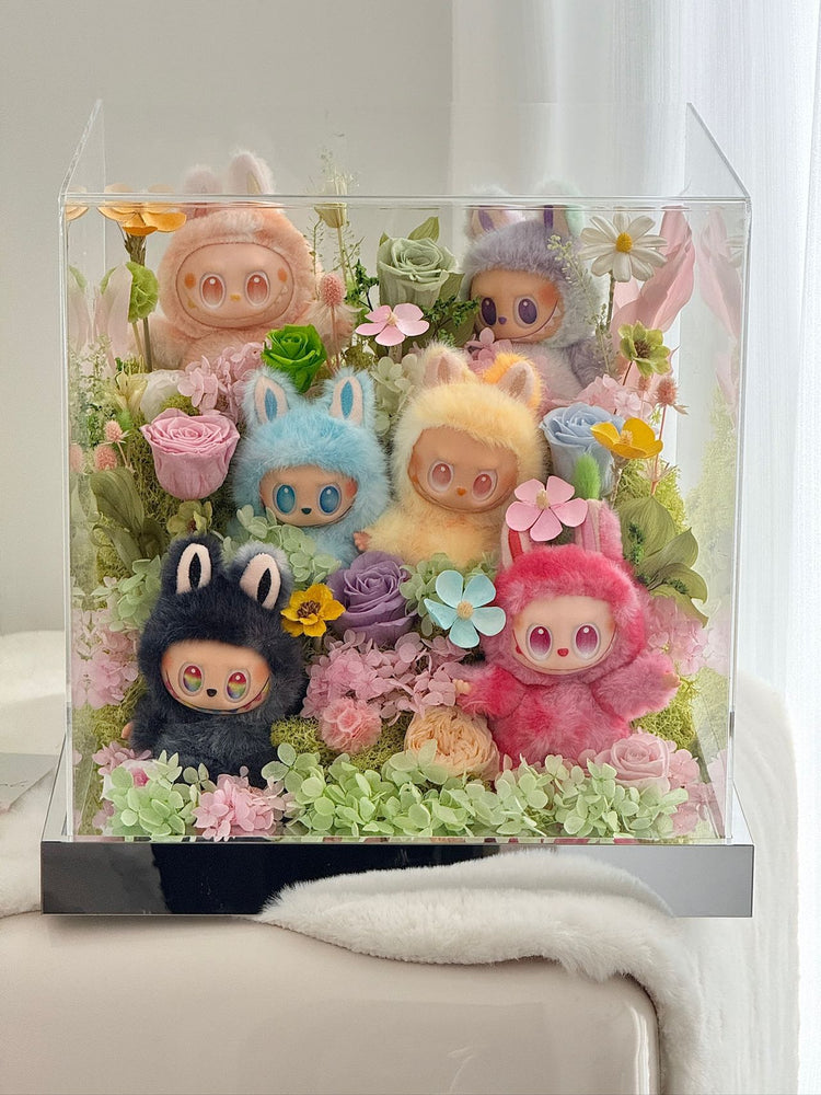 3rd Generation Labubu Flower Box – Summer Dopamine