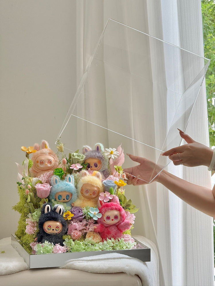 3rd Generation Labubu Flower Box – Summer Dopamine