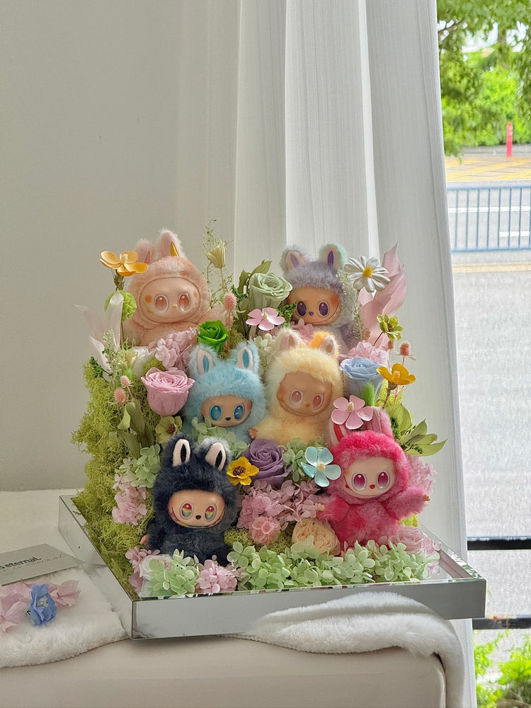 3rd Generation Labubu Flower Box – Summer Dopamine