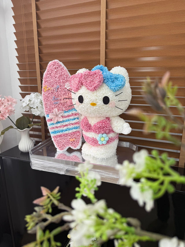 🌊Surfboard Cute Hello Kitty - Pink 💖🏄♀️