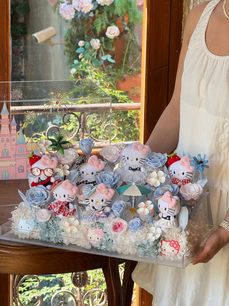 💒Sanrio Flower Box💗/🛁Kt Beach Party Flower Box🏝️