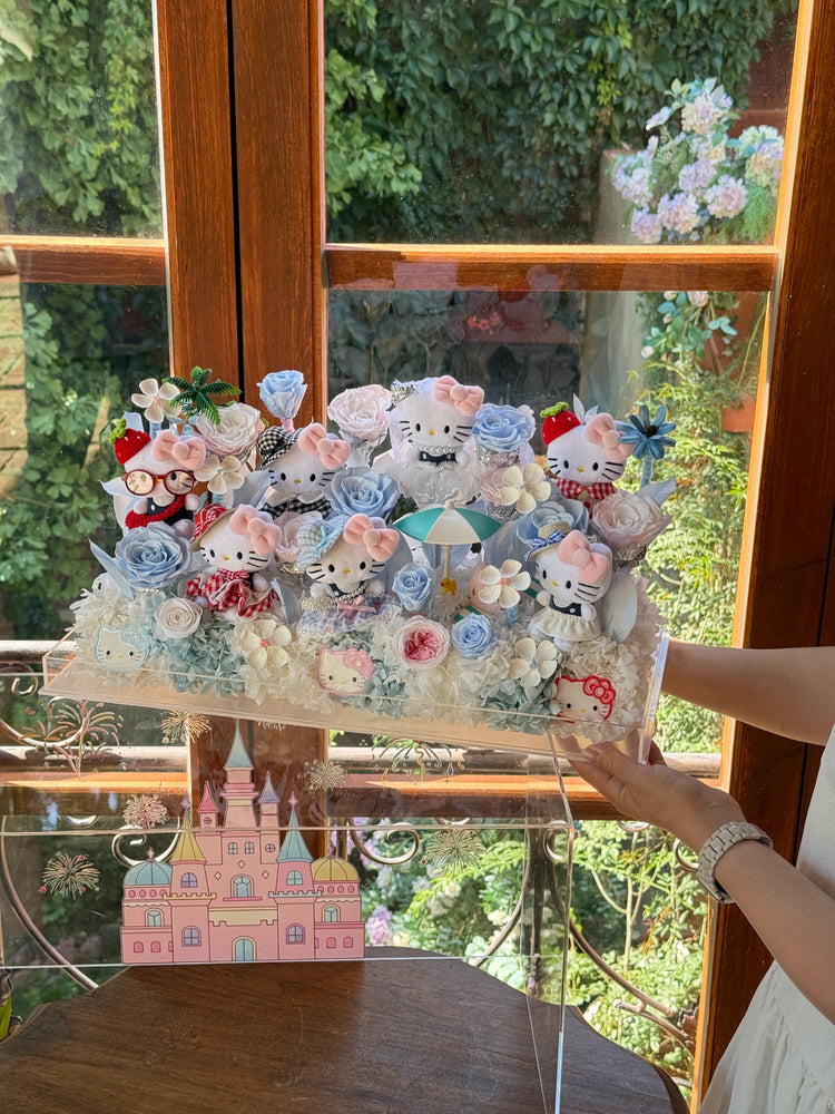 💒Sanrio Flower Box💗/🛁Kt Beach Party Flower Box🏝️
