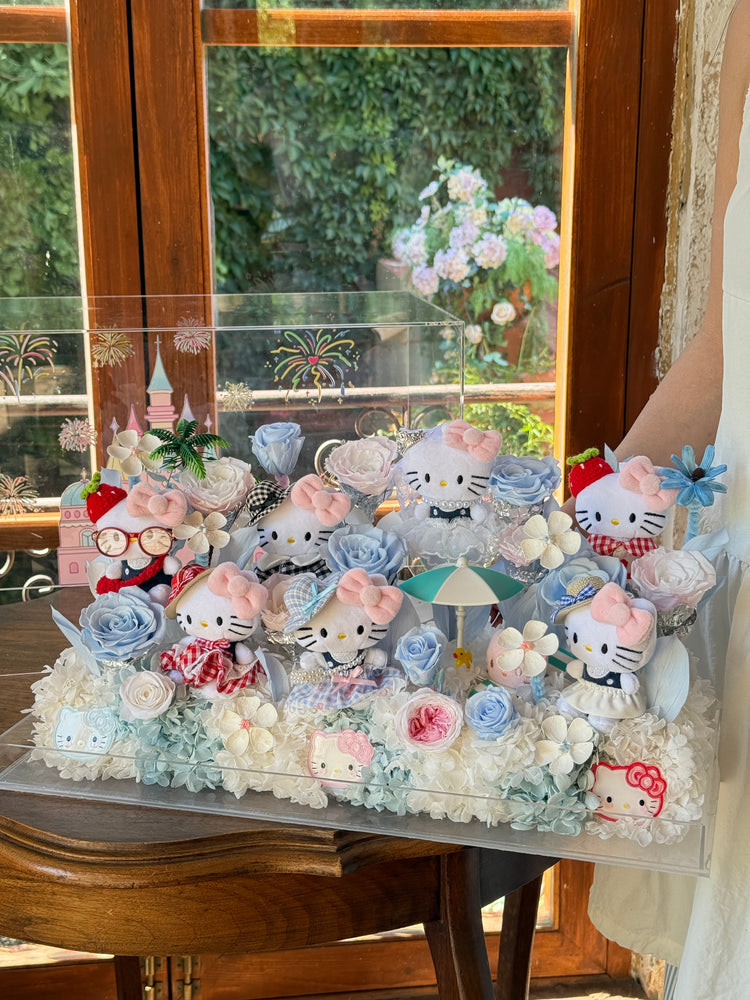 💒Sanrio Flower Box💗/🛁Kt Beach Party Flower Box🏝️