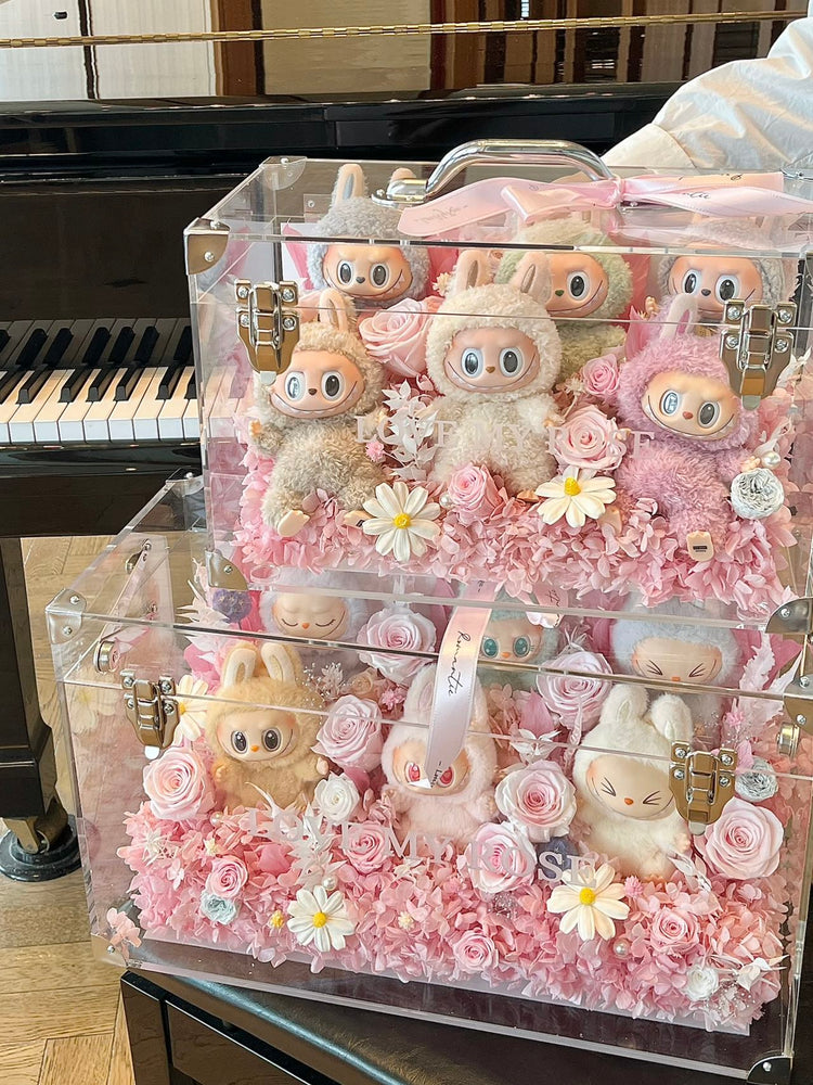 🎀【Suitcase Labubu Garden】🎀