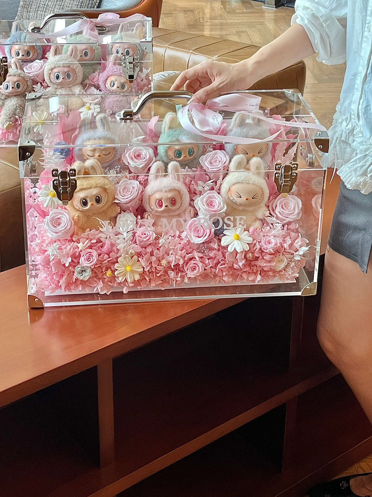 🎀【Suitcase Labubu Garden】🎀