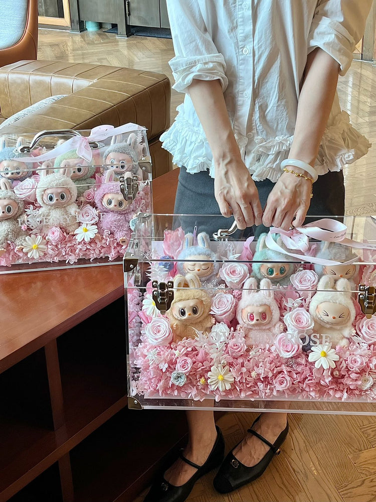 🎀【Suitcase Labubu Garden】🎀
