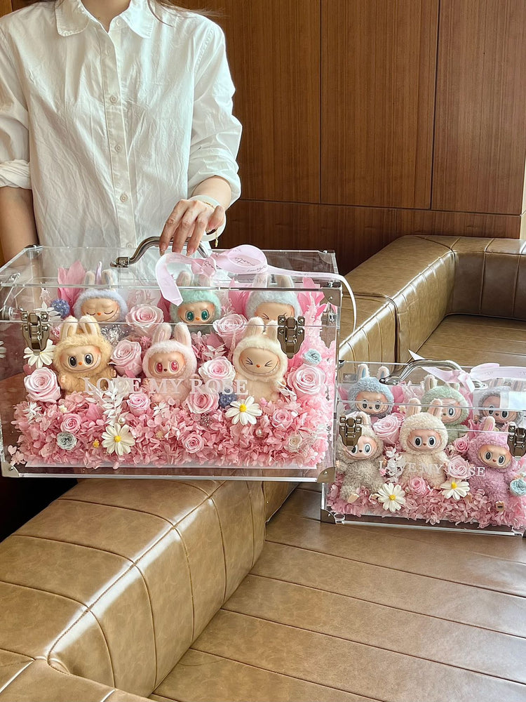 🎀【Suitcase Labubu Garden】🎀