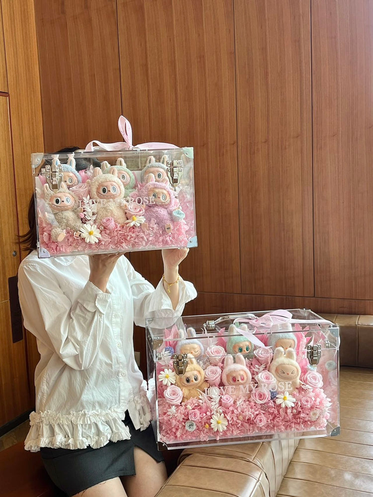 🎀【Suitcase Labubu Garden】🎀