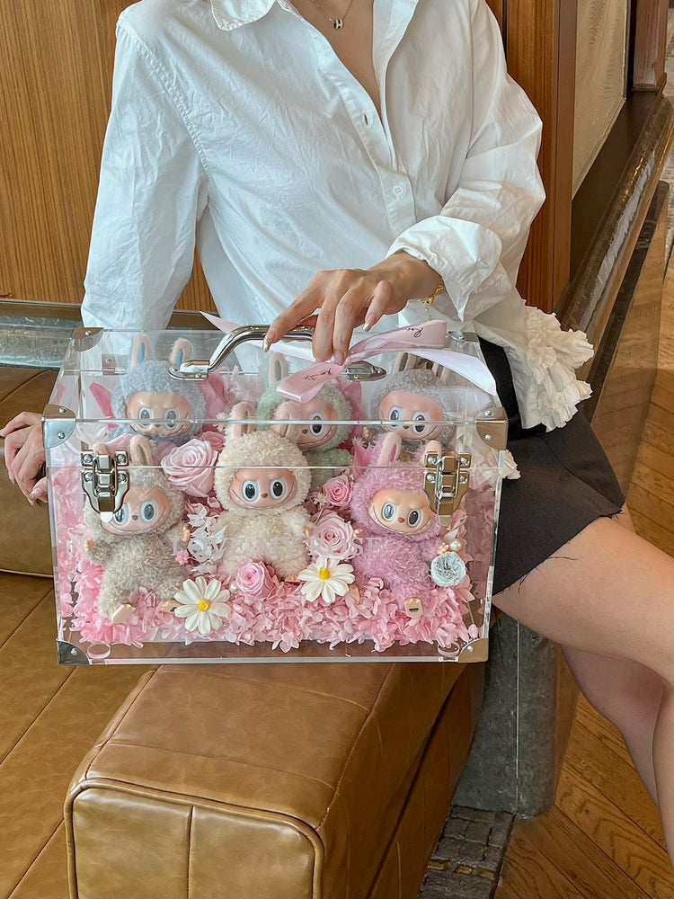 🎀【Suitcase Labubu Garden】🎀