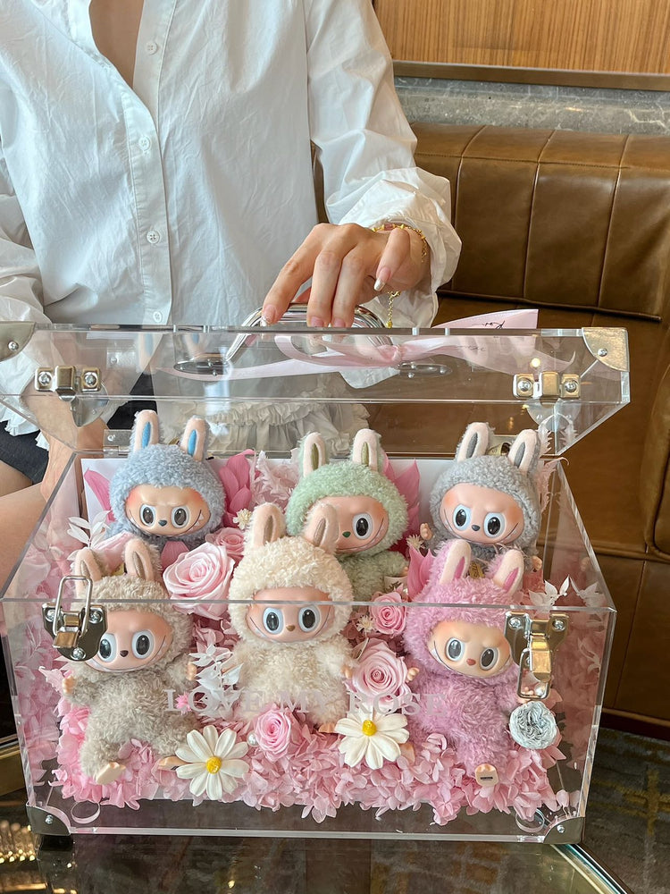 🎀【Suitcase Labubu Garden】🎀