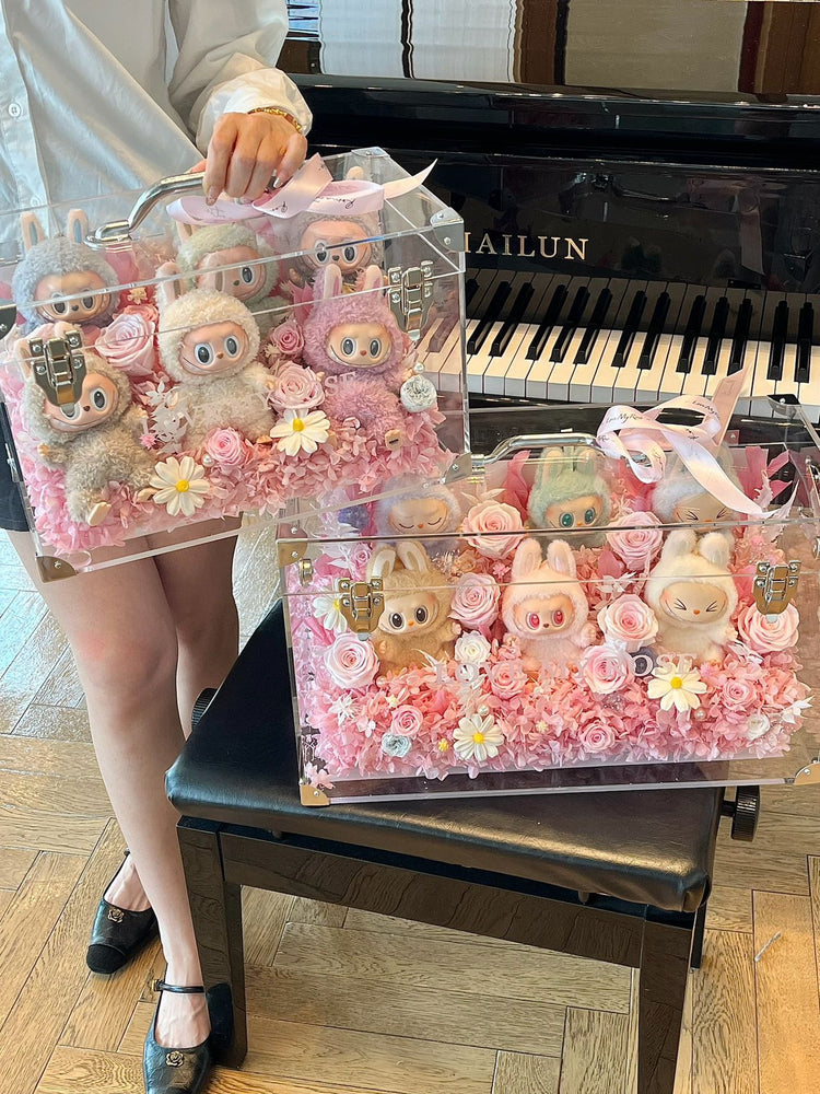 🎀【Suitcase Labubu Garden】🎀