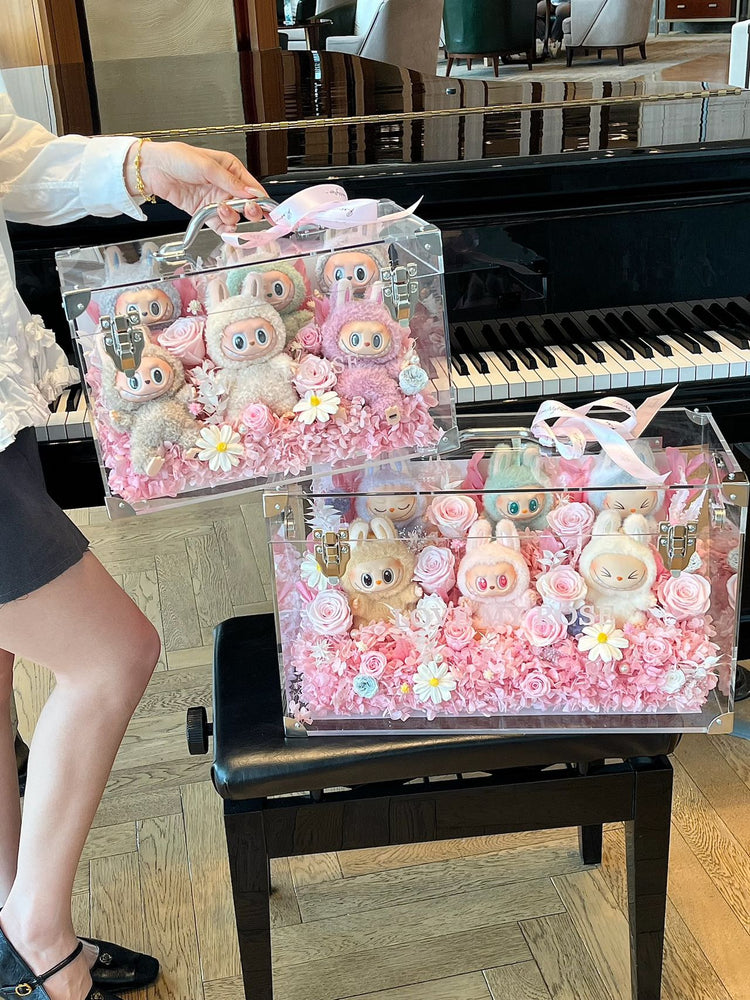 🎀【Suitcase Labubu Garden】🎀